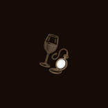 Engraved plate: a glass beside a pocket watch